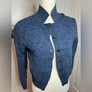 Wool cardigan size L